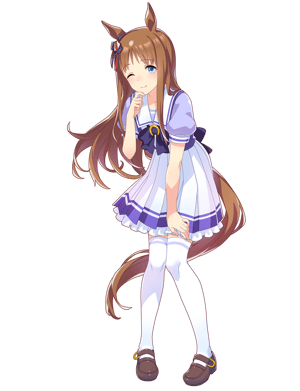 This is the Avatar Image for the Grass Wonder (Uma musume Pretty Derby) AI Voice and Text to Speech Generator